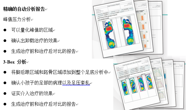 鞋内足压分析系统